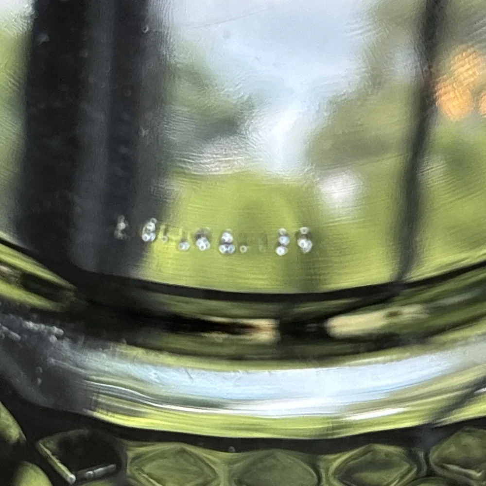 Vintage Fortecrisa‎ Mexico Clear Glass Plate 7